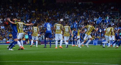 بالفيديو.. إدواردو يتقدم للهلال أمام اتحاد جدة